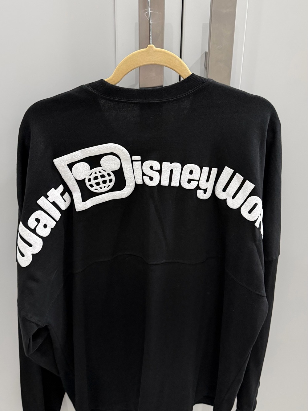 Disney Black Sweatshirt with White Logo